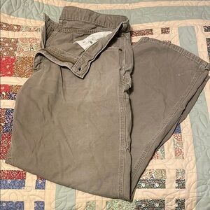Men's Carhartt Pants - Khaki